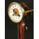 Bronze pendulum clock with harness. 1870