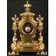 French mantel clock, 19th century. Dragons