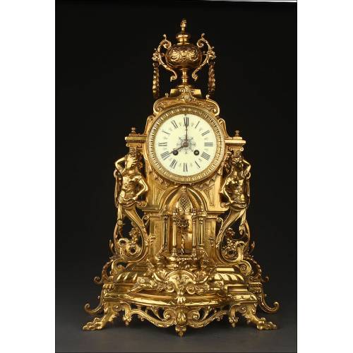 Mantel Clock, ca. 1890.