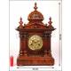 Mantel clock with Junghans chime. Walnut. 1900