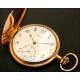 Eterna pocket watch in 14K solid gold. 1920.