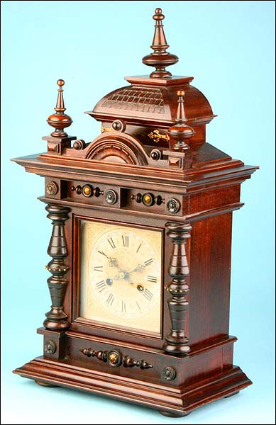 Precious Junghans Mantel Clock from the late 19th century