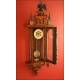 Beautiful Wall Clock with Music Box. Year 1880-1900