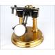 Impressive Antique Microscope Manufactured by Constant Verick. France, 1880