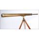 Beautiful Antique Celestial Telescope with Original Tripod. Circa 1850