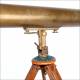 Beautiful Antique Celestial Telescope with Original Tripod. Circa 1850