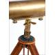 Beautiful Antique Celestial Telescope with Original Tripod. Circa 1850