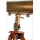 Beautiful Antique Celestial Telescope with Original Tripod. Circa 1850