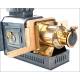 Fantastic Antique Magic Lantern in its Original Case. Central Europe, 19th Century