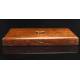 Elegant Wooden Surgeon's Instrument Case. Circa 1850