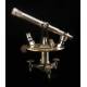 Antique Bellieni Theodolite in Good and Working Condition. France, 1910-20