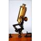 Rare Two Position Microscope in Very Good Condition. England, Circa 1900