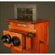 Beautiful French Stereoscope Educa with the 42 Original Plates. 1920