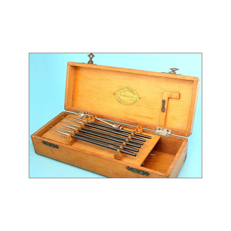 Antique Dentist's Instrument Set, ca. 1915.