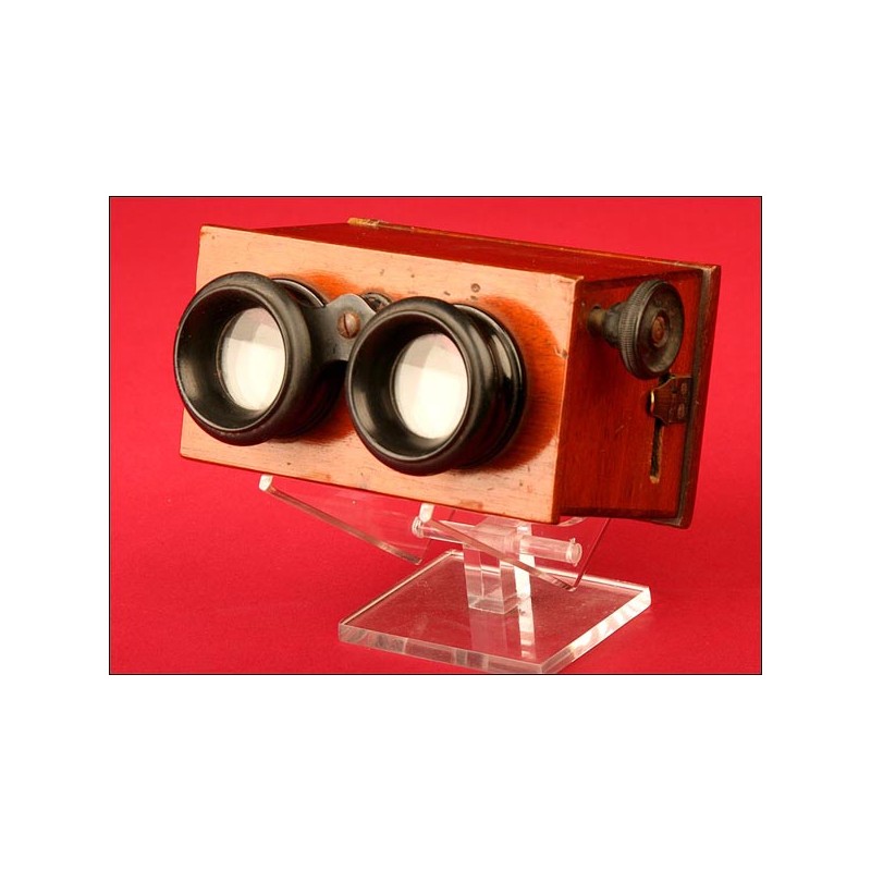 Antique 43 x 107 mm Stereo Glasses Viewer. 1920s.