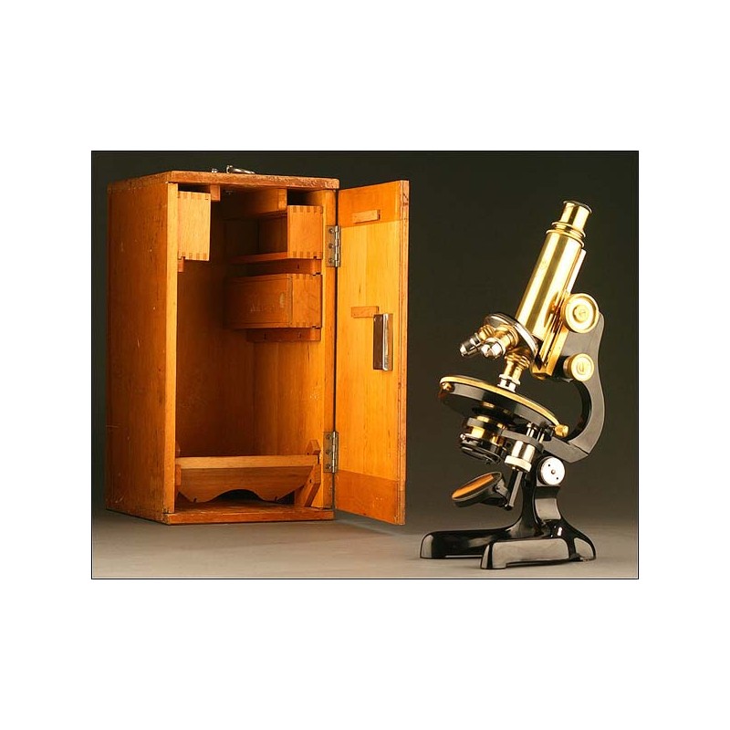 Steindorff Microscope, Berlin, Year 1910-1920