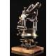 Rare Theodolite Manufactured Circa 1910 in Zaragoza, Spain by Laguna de Rins. Working