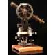 Rare Theodolite Manufactured Circa 1910 in Zaragoza, Spain by Laguna de Rins. Working