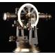 Rare Theodolite Manufactured Circa 1910 in Zaragoza, Spain by Laguna de Rins. Working