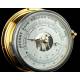 Lovely Vintage Schatz Boat Barometer in Fine Working Order. England, 1970s