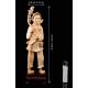 Beautiful Antique Chinese Peasant Figure, Hand Carved Ivory. Circa 1900.