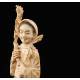 Beautiful Antique Chinese Peasant Figure, Hand Carved Ivory. Circa 1900.