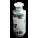 Hand Painted Porcelain Vase by Liu Yu Cen. China, Mid-20th Century