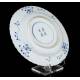 Bellísimo Plato de Porcelana Azul y Blanca con Sello de Kangxi. China, Siglo XVII-XVIII