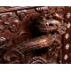 Attractive Hand Carved Sandalwood Chest. China, 1920-30. Magnificent Condition