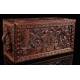 Attractive Hand Carved Sandalwood Chest. China, 1920-30. Magnificent Condition