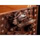 Attractive Hand Carved Sandalwood Chest. China, 1920-30. Magnificent Condition