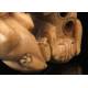 Antique Hand Carved Ivory Netsuke with Two Fu Lions. Japan, Circa 1900