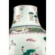 Attractive Hand Decorated Chinese Porcelain Vase. China, 1900-1930