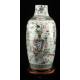 Attractive Hand Decorated Chinese Porcelain Vase. China, 1900-1930