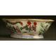 Chinese Porcelain Bowl, Possibly 19th Century. Hand Decorated. Seal of Qian Long