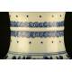 Beautiful Pair of Chinese Blue and White Porcelain Vases. S. XIX. Kangxi Seal