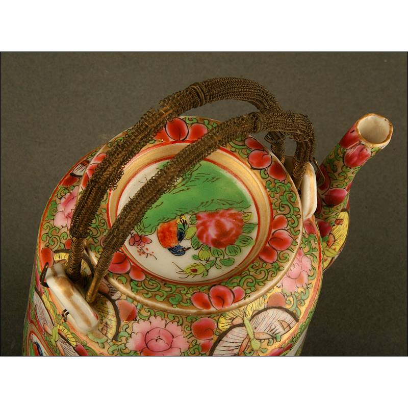 Té de Tetera - Porcelana: cerámica de la mas fina calidad, se trabaja desde  el siglo VII aproximadamente en China, se hornea a temperaturas mas altas  que la loza y logra un