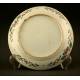 Delicate Chinese Porcelain, Yellow Family. XX Century. Hand Engraved and Decorated