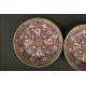 Pair of Colorful Chinese Porcelain Dishes. Authentic Guangxu Period Originals.