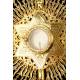 Precious and Antique French Solid Silver Monstrance, XIX Century.