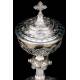 Spectacular Solid Silver Ciborium made by Favier. France, XIX Century