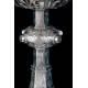 Spectacular Solid Silver Ciborium made by Favier. France, XIX Century