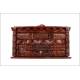 Antique Hand Carved Wooden Cigar Humidor. France, XIX Century