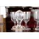 Impressive Liquor Cabinet with Humidor with Original Glassware. France, XIX Century