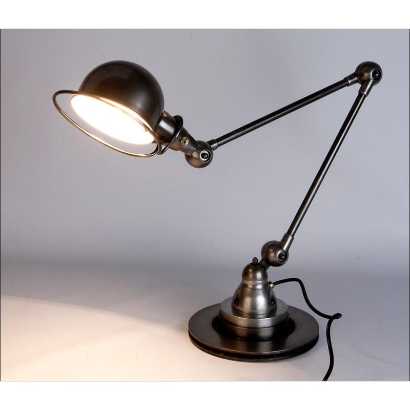 Industrial Table Lamp. Very Good Condition. France, 1950's