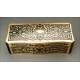 Stunning Antique Glove Box with Boulle Marquetry. France, 19th Century