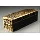 Stunning Antique Glove Box with Boulle Marquetry. France, 19th Century