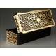 Stunning Antique Glove Box with Boulle Marquetry. France, 19th Century