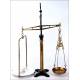 Large Antique Trade Scale with Original Set of Weights. England, Circa 1892