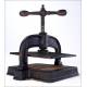 Fantastic Antique Book Binding Press. Early 20th Century